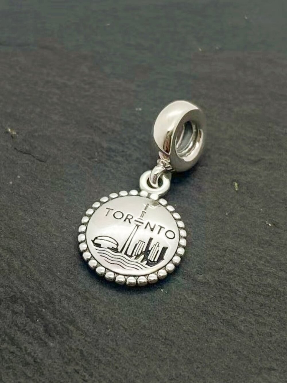 Pandora Toronto Exclusive Charm Sterling Silver Dangle Charm Jewelry